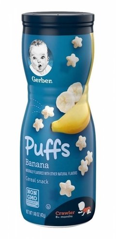 GERBER GRADUATES PUFFS CEREAL P/ BEBE - 42 gr - comprar online