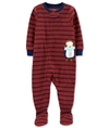 MACACÃO CARTERS ZIPER FLEECE PINGUIM