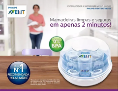 ESTERILIZADOR A VAPOR PARA MICROONDAS - PHILIPS AVENT - Babies Planet