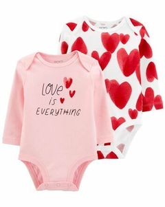 KIT 2 BODYS CARTERS HEARTS