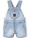 JARDINEIRA JEANS BOLSO CORACAO BABY B'GOSH - comprar online