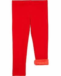 LEGGING CARTERS FLEECE LISA VERMELHA - comprar online