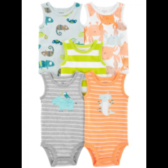 KIT 5 BODYS CARTERS CARANGUEJO COD. 24071002