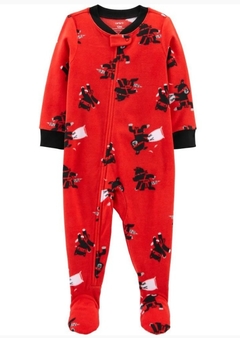 MACACAO FLEECE CARTERS NINJA VERMELHO