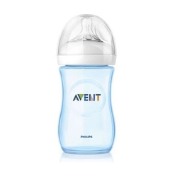 MAMADEIRA PÉTALA AZUL 260ML AVENT