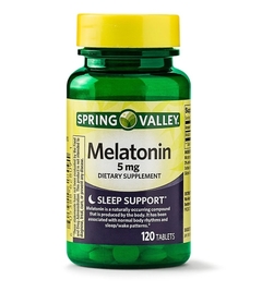 MELATONINA 5 mg - 1 FRASCO COM 120 COMPRIMIDOS