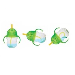 COPO TREINAMENTO COM ALCA VERDE 207ml MUNCHIN - Babies Planet