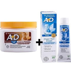 POMADA A+D 454 GR PREVENCAO + BISNAGA A+D 113 GR TRATAMENTO - comprar online