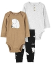 CONJUNTO 3 PECAS CARTERS URSO POLAR