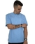 T-shirt Masculina Oversized Azul