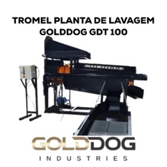 Tromel Planta de lavagem GDT100