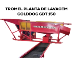 Tromel Planta de Lavagem GDT150 ATÉ 15 tph GoldDog