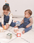 Juego de construcción para experimentar la estabilidad e inestabilidad al apilarlos. 100% algodón. Asociación de formas, colores, figuras. Juegos montessori para bebés. The Mix