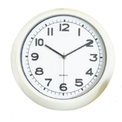Reloj Pared 30 cms de diámetro Beige - comprar online