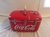 Cooler Coca Cola "Vintage Coca Cola Coolbox Am/fm Cd Player Powered Cooler" - B Collection