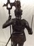 Estatueta Guerreiro Medieval Em Bronze
