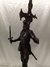 Estatueta Guerreiro Medieval Em Bronze - online store