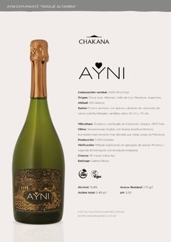 AYNI ESPUMANTE EXTRA BRUT CHAMPENOISE 6 x 750 ml - Wine Depot Argentina