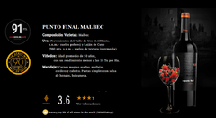 PUNTO FINAL MALBEC - 6 x 750 ml - comprar online