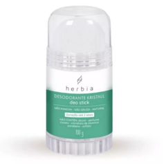 Desodorante Cristal em Pedra – Sem Perfume – Herbia 100g