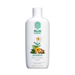 Shampoo de Camomila, Trigo e Calêndula - Cabelos Claros