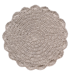 Plato de sitio tejido a crochet en internet