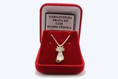 Corrente Veneziana Gato Madrepérola Prata 925 c/Caixa - CRPR0029 - comprar online