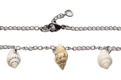 Pulseira Conchas Naturais Aço - PLAÇF0011 - comprar online