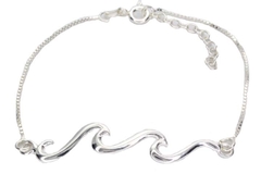 Pulseira Veneziana Onda Prata 925 - PLPRF0021