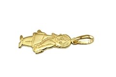 Pingente Menina Colegial Folheado Ouro - PGFO0019 - comprar online