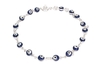 Pulseira Olho Grego Bolinha Azul Marinho Prata 925 - PLPRF0079