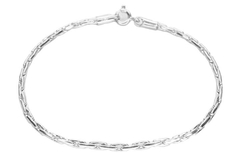 Pulseira Cartier Compacta Fina 3mm Prata 925 - PLPRM0007