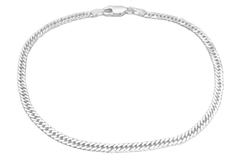 Pulseira Grumet Fininha Compacta Prata 925 - PLPRM0008