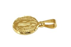 Pingente Medalha São Bento Folheado à Ouro - PGFO0065 - comprar online