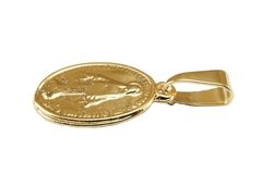 Pingente Medalha Nossa Senhora das Graças Folheado à Ouro - PGFO0071 - comprar online