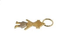 Pingente Menina Chapa Aço Folheado Ouro - PGFO0039 - comprar online