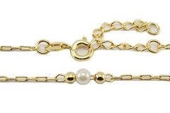 Pulseira Cartier Pérolas e Bolinhas Folheada à Ouro - PLFOF0032 - comprar online