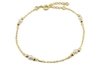 Pulseira Cartier Pérolas e Bolinhas Folheada à Ouro - PLFOF0032