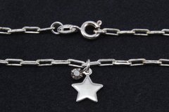 Pulseira Infantil Cartier Estrela e Strass Folheada à Prata - PLFPI0001 - comprar online