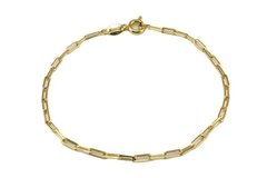 Pulseira Cartier Fina Folheada à Ouro - PLFOM0002