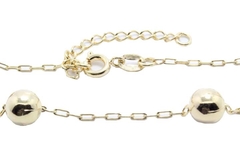 Pulseira Cartier Fininha Bolas 7mm Folheada à Ouro - PLFOF0052 - comprar online