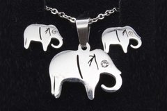 Conjunto Elefante Aço c/Caixa - CJAÇ0003 - comprar online