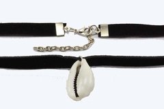 Choker de Camurça com Búzios (Bijuteria) - CLDV0016 - comprar online