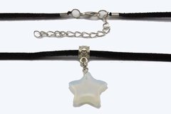 Choker de Camurça com Pedra da Lua (Bijuteria) - CLDV0019 - comprar online