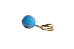 Pingente Olho Grego Azul Folheado Ouro - PGFO0043 - comprar online