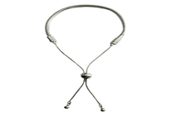 Pulseira Life Gravatinha com Regulagem para Berloques Aço - PLAÇF0040 - comprar online