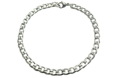 Pulseira Grumet Fina 5mm Aço - PLAÇM0017