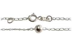 Pulseira Elos Longos com 5 Bolinhas de 5mm Prata 925 - PLPRF0075 - comprar online