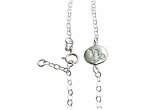 Pulseira Signo de Capricórnio Prata 925 - PLPRF0103 - facejoias.com.br