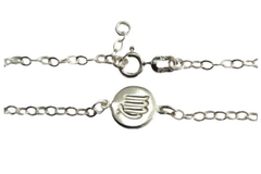 Pulseira Signo de Virgem Prata 925 - PLPRF0105 - facejoias.com.br